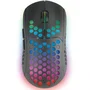 Mars Gaming MCPWX Combo Gaming Inalámbrico 3 en 1 (Teclado, Ratón y Alfombrilla) en Negro/Blanco